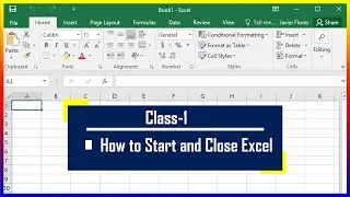 Microsoft Excel Class 1. Omm Update