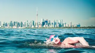 Swimming 52 Km Across Lake Ontario  -  Solo Swim by Transplant Survivor