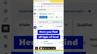 How to find facebook leads in bussiness manager | find leads in fb ads #shortsfeed #fb #viralshorts