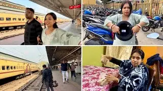 মাসিমুনিরা বাড়ি যাওয়ার দিন ট্রেন ছাড়ার আগের মুহূর্তে ওদের কাছে সবকিছু অবশেষে পৌঁছাতে পারলাম