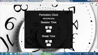 freeCodeCamp | Advanced Front End Development Projects | Build a Pomodoro Clock | Part 3