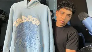 [ASMR] Sp5der Hoodie Unboxing!