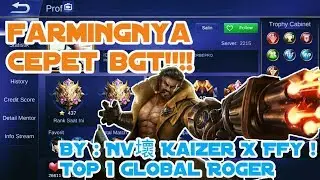 Maniac???,  top 1 global Roger  |  by:Nv壞 Kaizer X Ffy !  |  MLBB