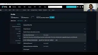 FTX Tutorial 02 - Enabling 2FA and other security measures