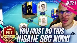 FIFA 19 YOU MUST DO THIS INSANE PLAYER SBC NOW! MY NEW AMAZING CARD for FUT CHAMPIONS!