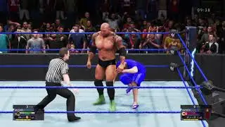 WWE 2K20 Tuesday night SmackDown Mr.Smee vs batasta