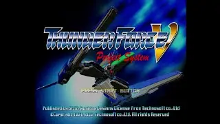 サンダーフォースＶ パーフェクトシステム. [PlayStation - TechnoSoft, Working Designs]. (1998). Good Ending.