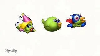 Zombie Tsunami 3 Legendary Zombirds (Ft Super Size zombird Fairy Zombird and Super Zombird)