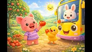 Piki&rsquo;s Happy Bus Ride 🚌🐷 | A Fun Kids Adventure Story | Preschool Cartoon