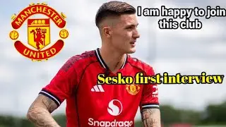 Man United&rsquo;s UNBELIEVABLE Project! Benjamin Sesko&rsquo;s FIRST Interview as a Red Devil 🔴🔥
