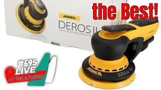 Marviviendo live Mirka DEROS II posiblemente , la mejor lijadora del mundo !!!