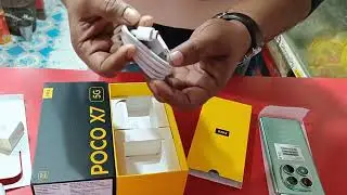 Распаковка POCO X7 5G Glacier Green 8/128