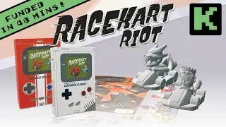 Now on Kickstarter: RaceKart Riot! Board Game: #2 in the Retro Game Series