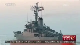 Iranian navy fires Noor cruise missles in drill
