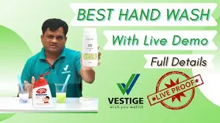 Best Hand Wash | Vestige Hand Wash Demo In Hindi With Full Details | Vestige Product Demo