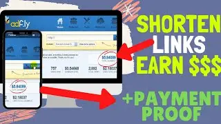 😍💸 How to shorten links earn money Adfly live withdraw proof PayPal 2020