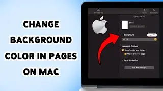 How To Change Background Color In Pages On Mac 2025 | Convert Layout On Mac Pages Guide
