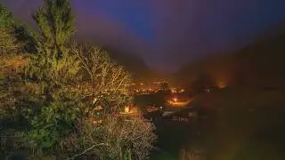 Ambient serene Italian mountain view, perfect for relaxing, studying or working. #ambience