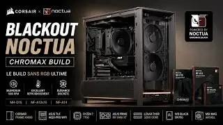 Corsair FRAME 4000D x Noctua | Le Build Sans RGB Ultime | Montage PC avec NH-D15 & RX 9060 XT