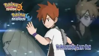 Pokemon Sun and Moon Alola Blue Vs Professor Gary Oak (Alternate Gary)