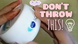 How to REUSE Old Cream Box (in 57 secs)/ DIY Handmade✨️