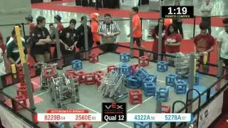 2015 VRC Sci Q12 - 8229B 2560E vs 4322A 5278A - 73 to 34 - VEX Worlds 2015 - Science Division