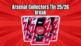 Massive Arsenal Pack opening: 3 Collector Tins 25/26 Opened! ASMR
