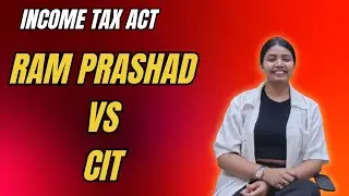 Ram Prasad V. CIT 1972 Case Analysis | Taxation Law 