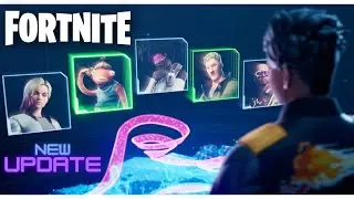 Fortnite Rocket Racing Update Trailer