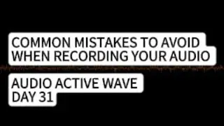 Common mistakes to avoid when recording🔥 #vinneyoxygen #recording #audio #mistakes #trending #shorts