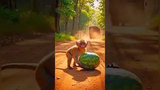 &ldquo;Abandoned in the Jungle&hellip; What Saved This Monkey Will Break Your Heart 💔🐒&rdquo; #ai #monkey