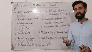 Lec# 37 | Conceit / Extended Metaphor | Figures of Speech | Tutor Time
