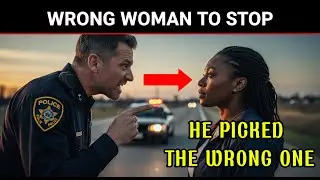 Racist Cop Pulls Over Black Woman, Unaware She Is A U S Colonel...