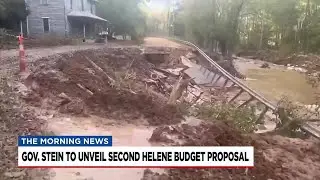 NC Gov. Stein to unveil second Helene budget proposal