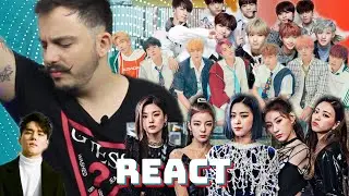 ESCUTANDO K-POP PELA PRIMEIRA VEZ!