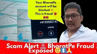 BharatPe Scam Call Exposed 🤬 | Fake Customer Support Girl Scam 2025 | Funny Driver Story 😂