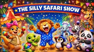 SILLY SAFARI SHOW 🎪 Full Episode! Animal Friends Learn About Teamwork 🦘💕