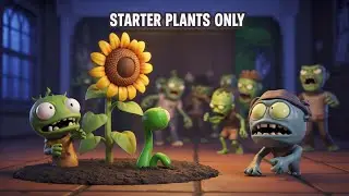 Можно ли победить в Plants vs Zombies, используя ТОЛЬКО стартовые растения?