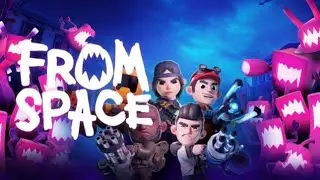 From Space PS5 - Gameplay ( Decent top down shooter with Coop Multiplayer For little money)