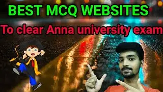 Mcq websites for online exam | how to prepare for anna university online exam | Tips and Tricks