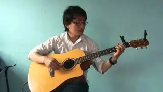 Phool ko Aankhama (Guitar Fingerstyle melody) by Mantosh Limbu (pandak)