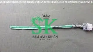 Silver Sword Knots, Pakistan Sword Knot Manufacturer, Militaria swords knots