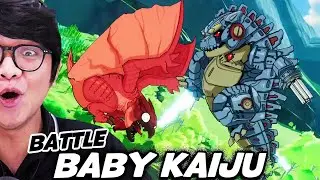 Baby Kaiju Godzilla VS Kong VS Mecha Godzilla VS Rodan‼️