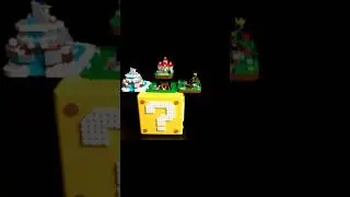 Lego Fragezeichen-Block aus Super Mario 64 Question Mark Block