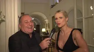 Michelle Hunziker a Sorrento nel in occasione del Premio di giornalismo ‘Biagio Agnesì