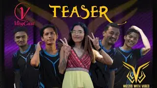 VlogCast Ep2 With Indu Malla Gaming Ft Wizzes with Vibes | Teaser