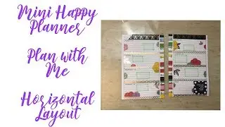 Plan with Me: Mini Happy Planner May 20 - 26 |Find Your Purpose| Fun Florals | GorJess Goalss Goals