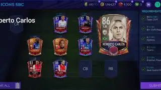 FIFA MOBILE 21-SBC ROBERTO CARLOS