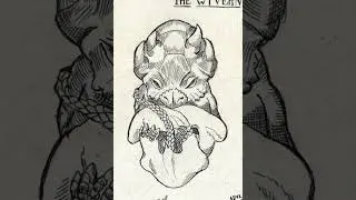 Embri&atilde;o de Serpe (drag&atilde;o wyvern)