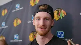 Chicago Blackhawks | Sam Rinzel at Prospect Camp